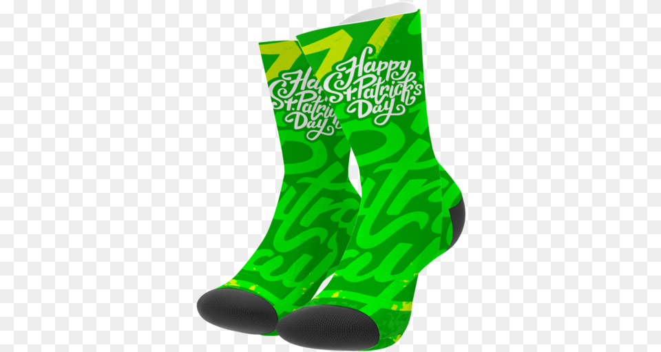 Patrick S Day Socks Sock, Clothing, Hosiery Free Png