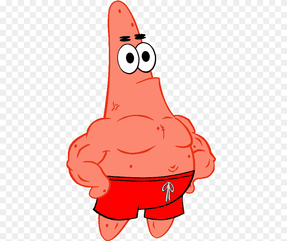 Patrick Star, Baby, Person, Sticker, Cream Png