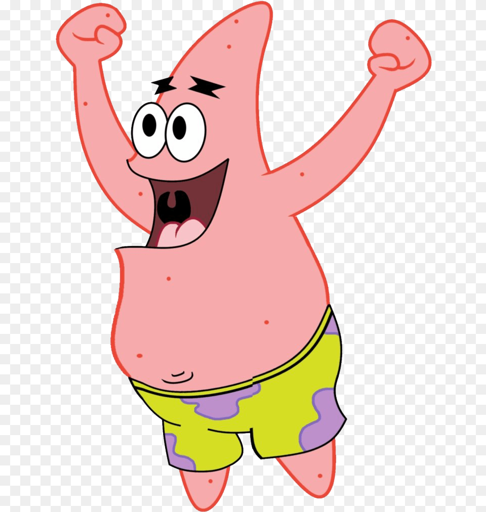 Patrick Star Background Play Transparent Patrick Star, Cartoon, Baby, Person Png Image