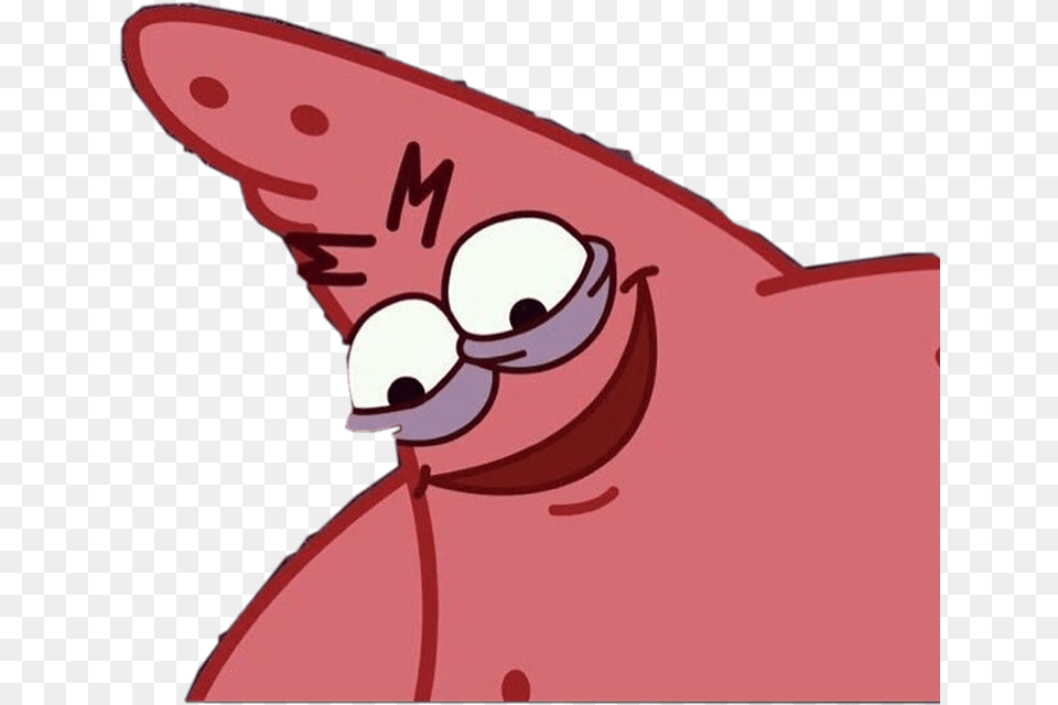 Patrick Star Head Transparent Stickpng Patrick Meme, Cartoon Png Image