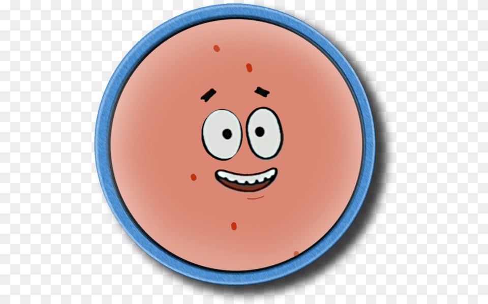 Patrick Star Icon By Slamiticon Patrick Star Circle Face, Disk, Food, Meal, Bowl Png