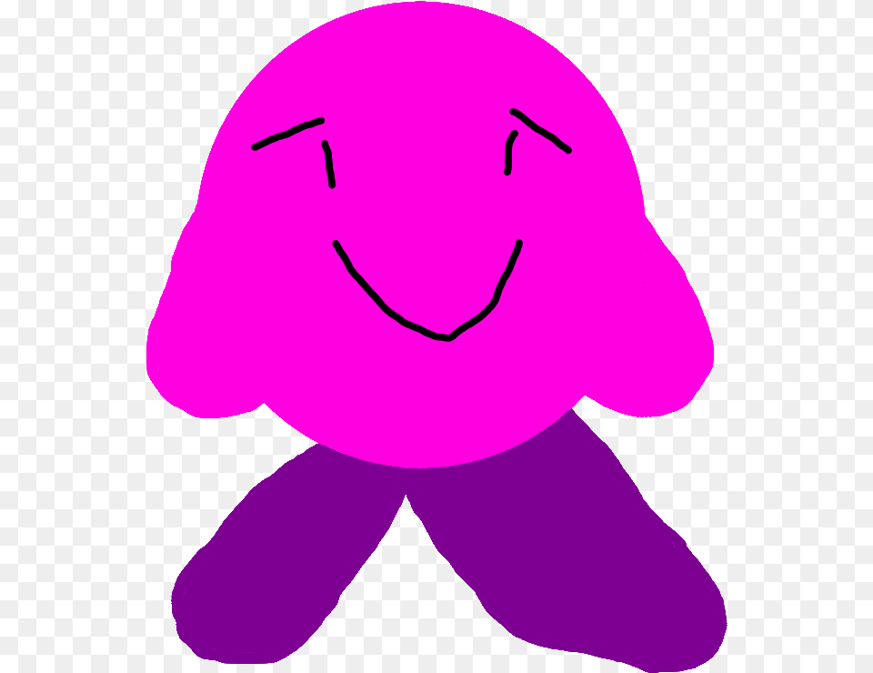 Patrick Star Kirby Edition Cartoon, Plush, Purple, Toy, Baby Free Transparent Png