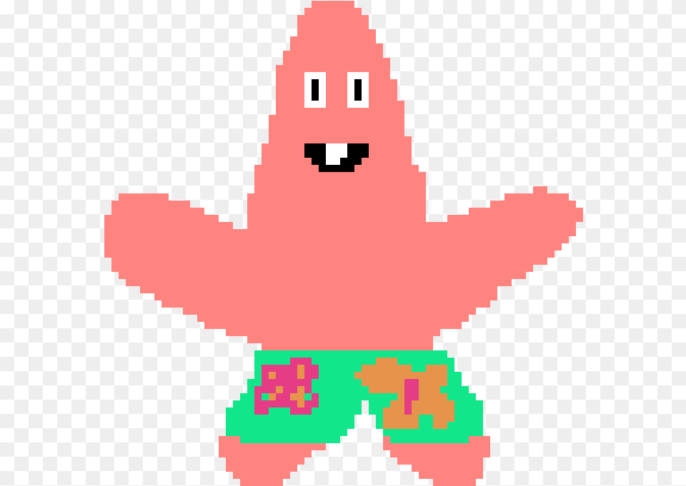 Patrick Star Pixel, Toy, Pinata, Food, Sweets Png Image