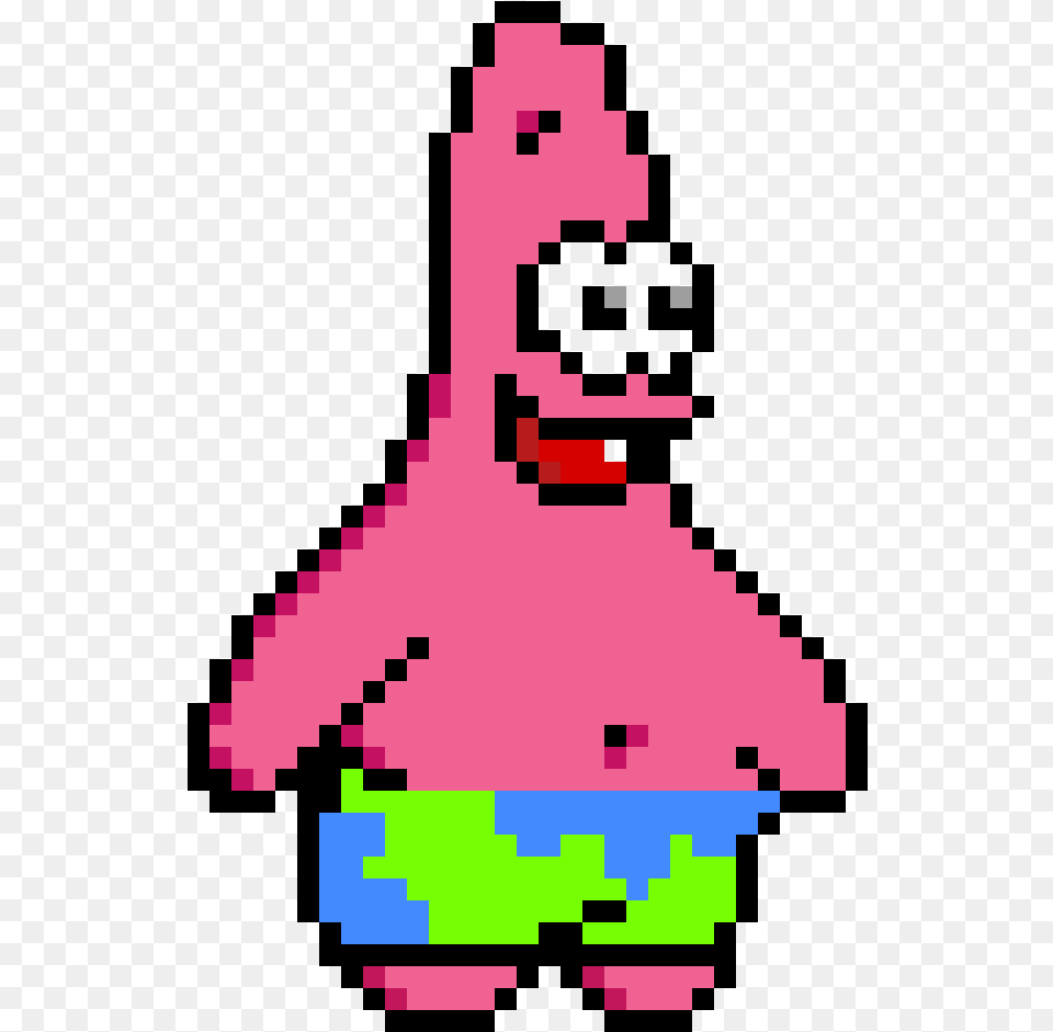 Patrick Star Pixel Art, First Aid, Graphics Png Image