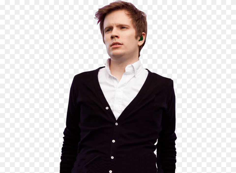 Patrick Stump On Leaving Fall Out Boy Losing Weight 2015 Patrick Stump, Sweater, Sleeve, Long Sleeve, Knitwear Free Transparent Png