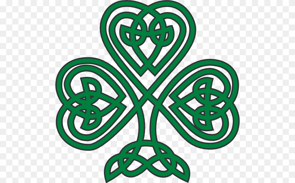Patrick Used The Shamrock To Symbolize The Christian Trinity, Pattern, Dynamite, Weapon, Knot Png Image