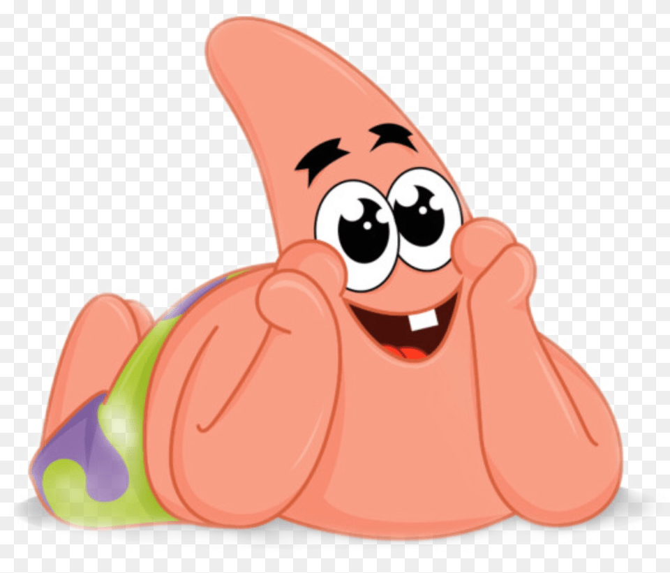 Patrickstar Spongebob Starfish Star Freetoedit Patrick The Star Fish, Cream, Dessert, Food, Icing Png