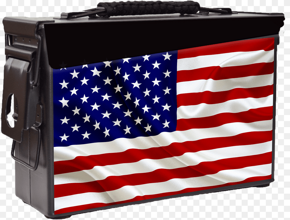 Patriot Ammo Can Half American Half Canadian Flag, Bag, American Flag, Briefcase Free Png
