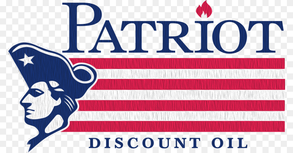 Patriot Discount Oil, American Flag, Flag, Logo Free Transparent Png