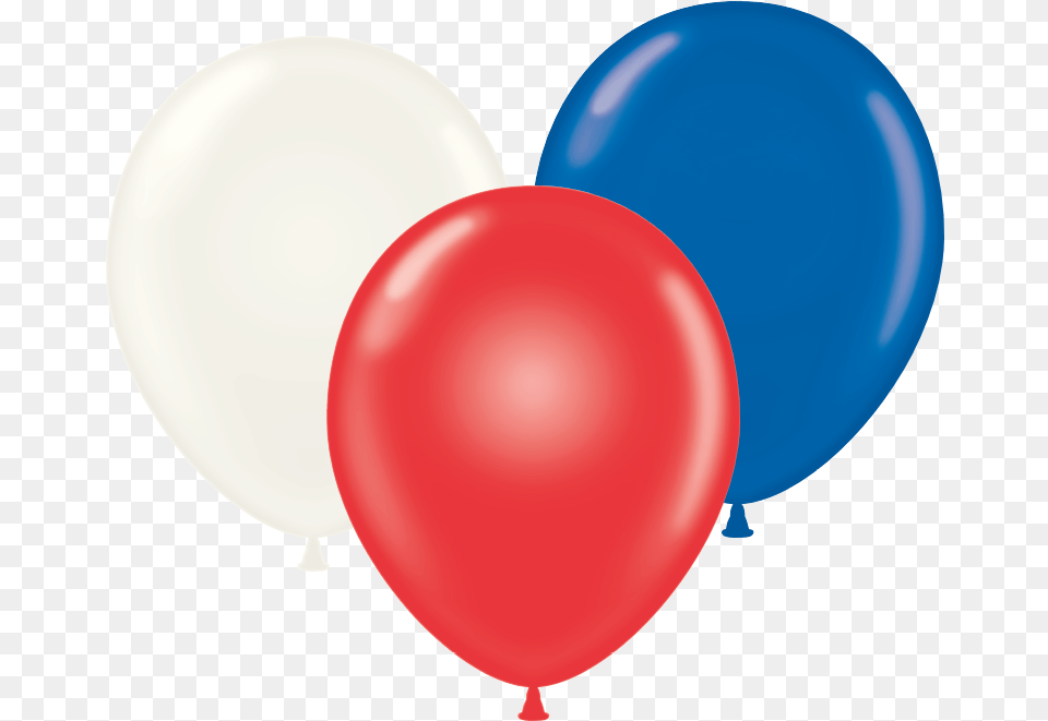 Patriotic Assortment Red Blue White Balloons, Balloon Free Png Download