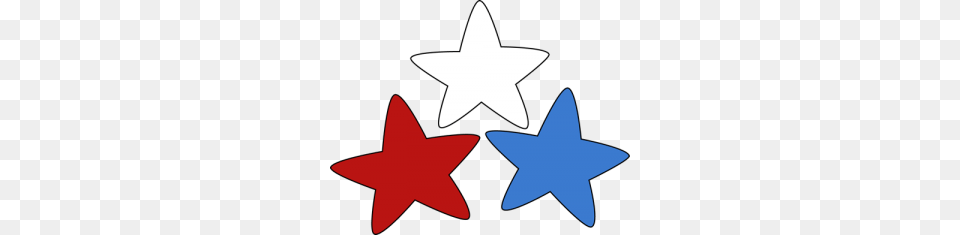 Patriotic Clipart, Star Symbol, Symbol, Animal, Fish Free Transparent Png