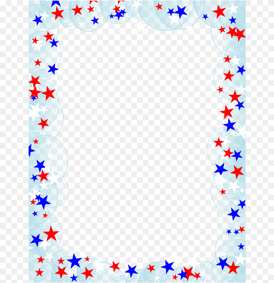Patriotic Clipart Frame May Border Clipart, Paper, Home Decor, Confetti Free Png Download