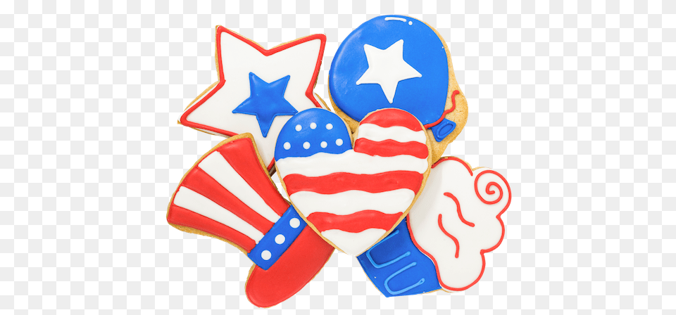 Patriotic Decocookies Us Free Png