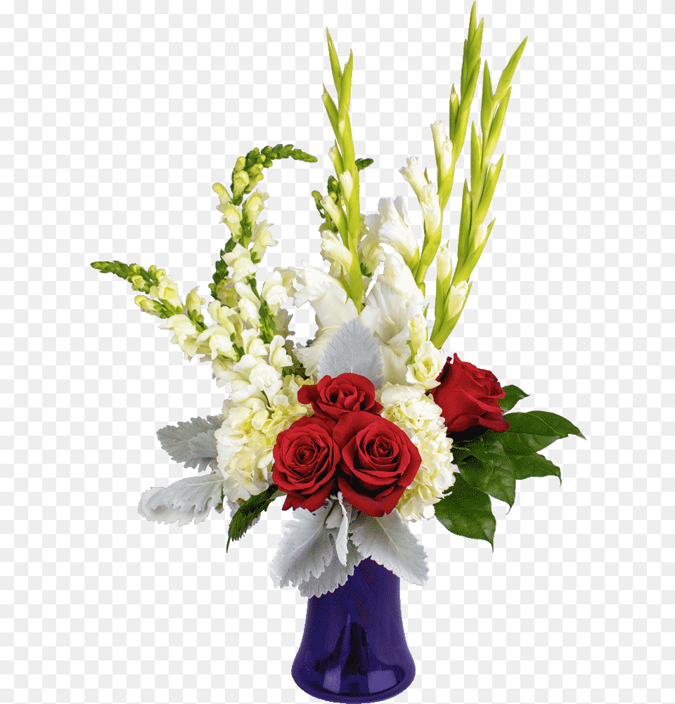 Patriotic Expression Bouquet Flower Bouquet, Flower Arrangement, Flower Bouquet, Plant, Rose Free Png Download