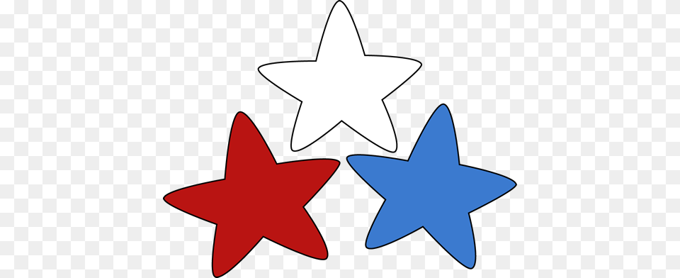 Patriotic Firecracker Clip Art, Star Symbol, Symbol, Animal, Fish Free Png Download