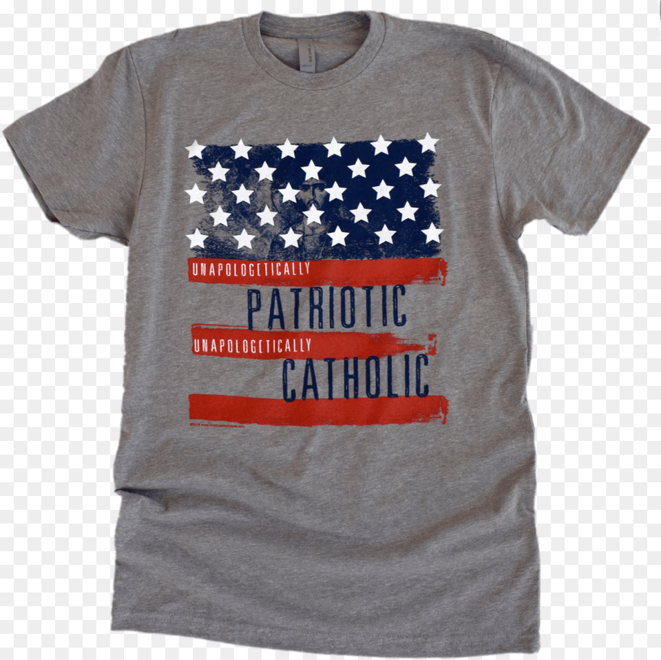 Patriotic Flag Premium Tee, Clothing, T-shirt, Shirt Free Png