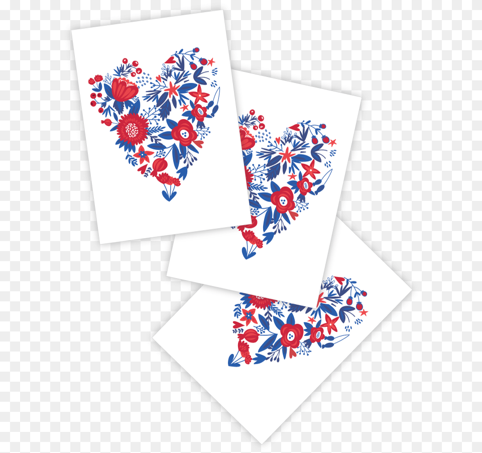 Patriotic Florals Tattoo, Envelope, Greeting Card, Mail Free Transparent Png