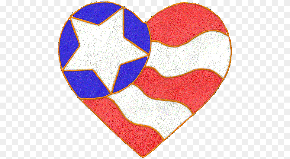 Patriotic Heart Visual Arts Free Png Download