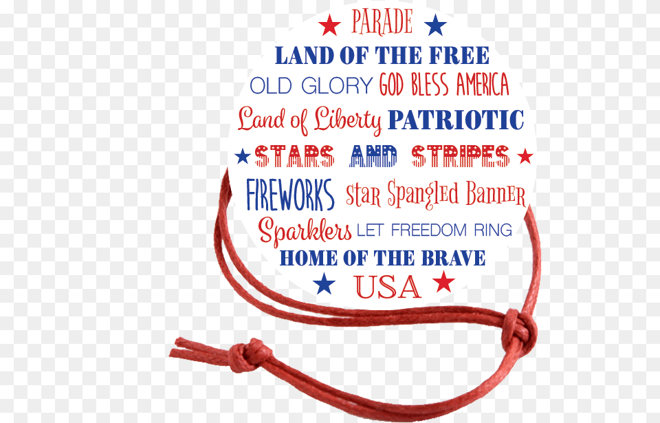 Patriotic Napkin Knot Free Transparent Png