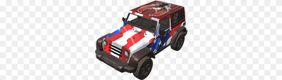 Patriotic Outfit H1z1 Jeep, Bulldozer, Machine, Transportation, Vehicle Free Transparent Png