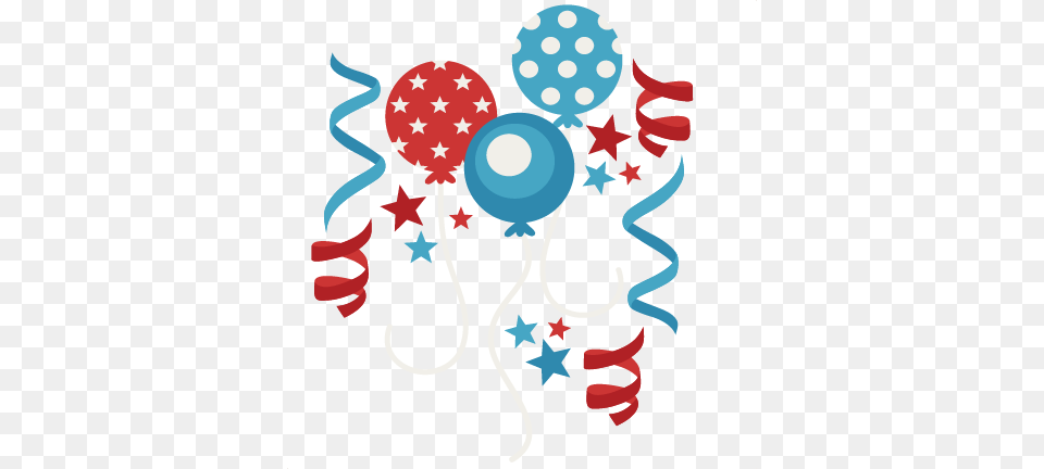 Patriotic Party Set Scrapbook Cute Clipart, Balloon, Paper, Baby, Person Free Png