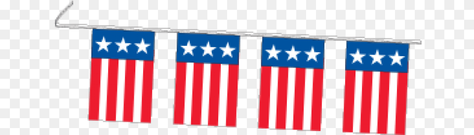 Patriotic Pennant Strings Flag Of The United States, American Flag, Scoreboard Png Image