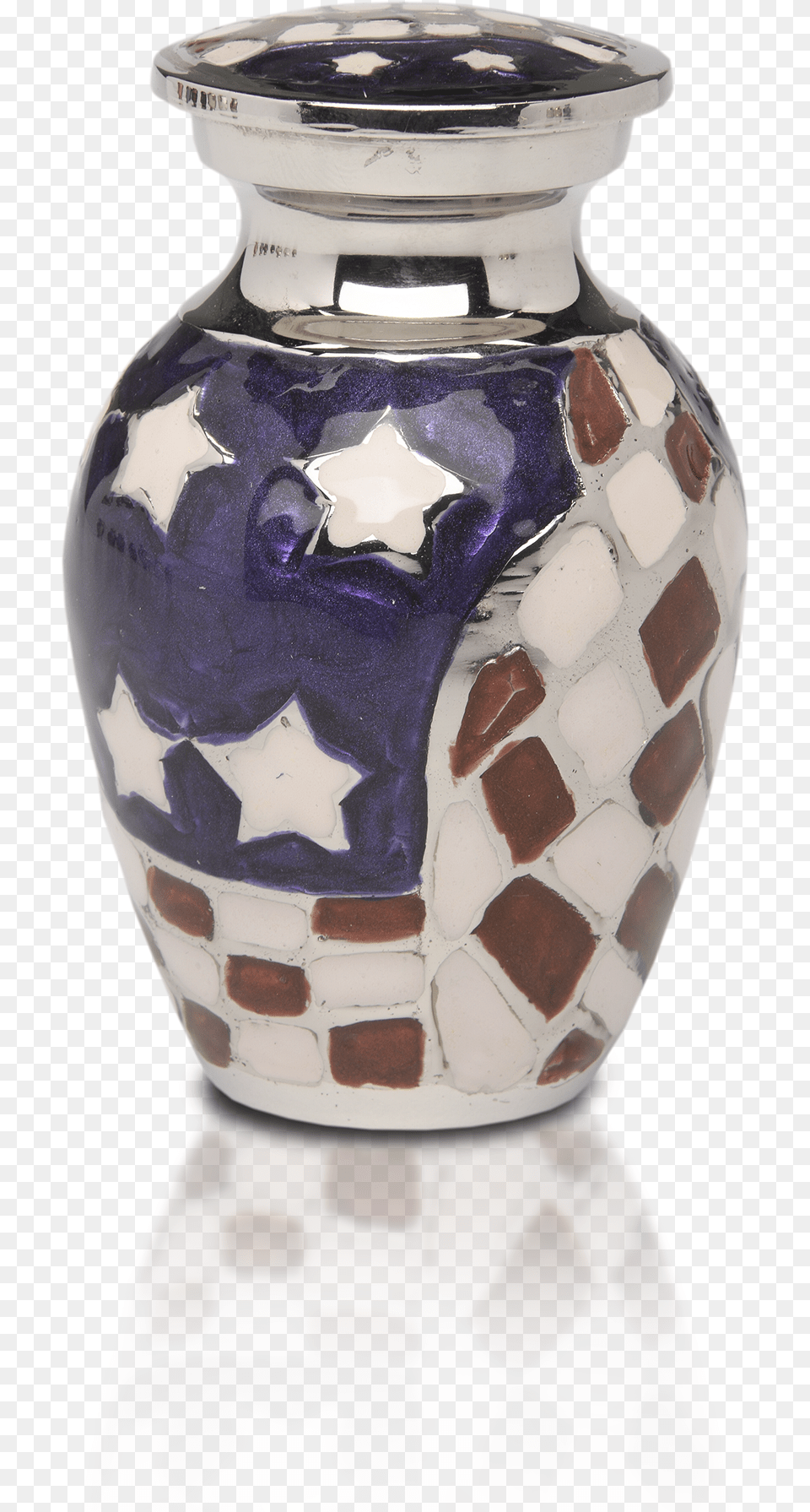 Patriotic Red White Amp Blue American Flag Cremation Vase, Jar, Pottery, Urn Png