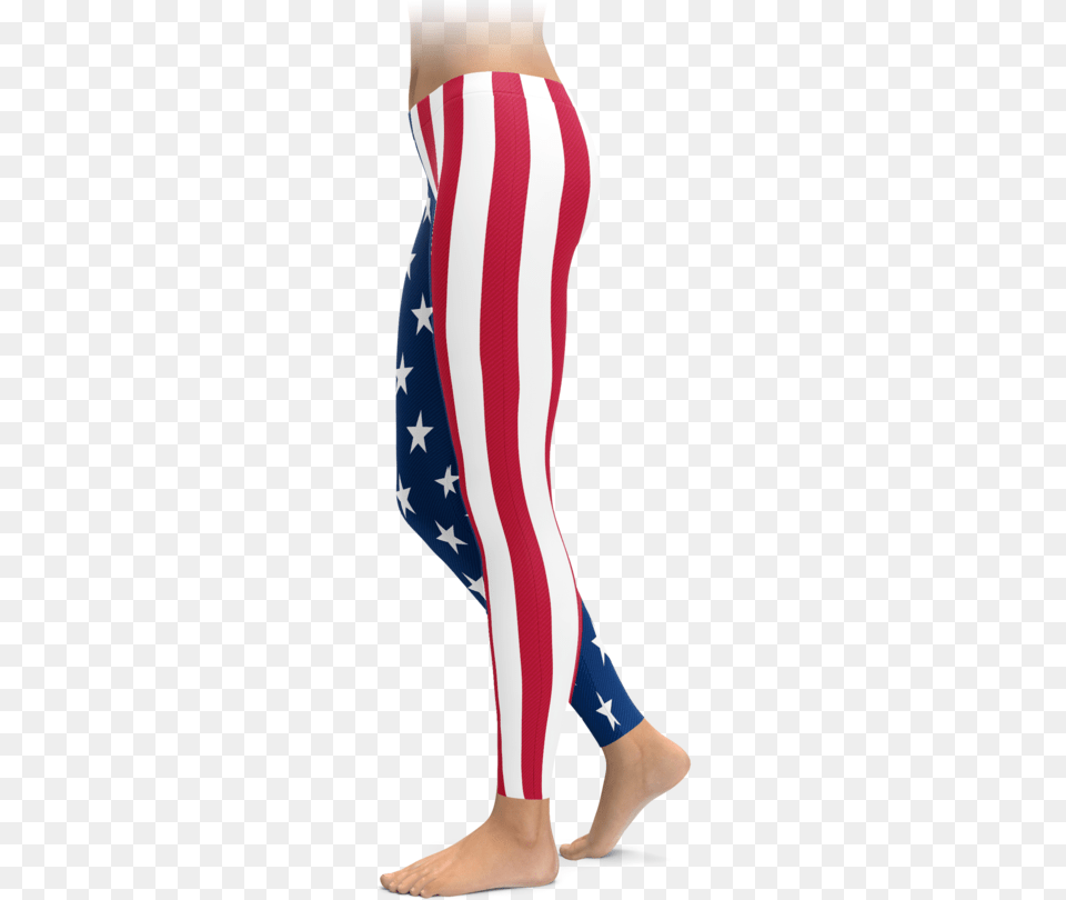 Patriotic Stars Amp Vertical Stripes Leggings Tights, Clothing, Hosiery, Adult, Female Png
