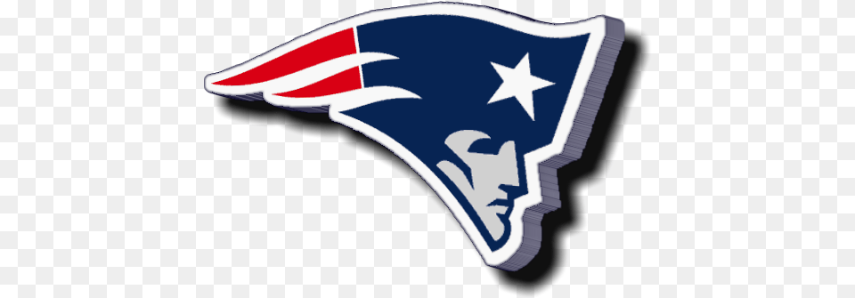 Patriots 3d Logo New England Patriots, Symbol, Person, Emblem Free Png Download