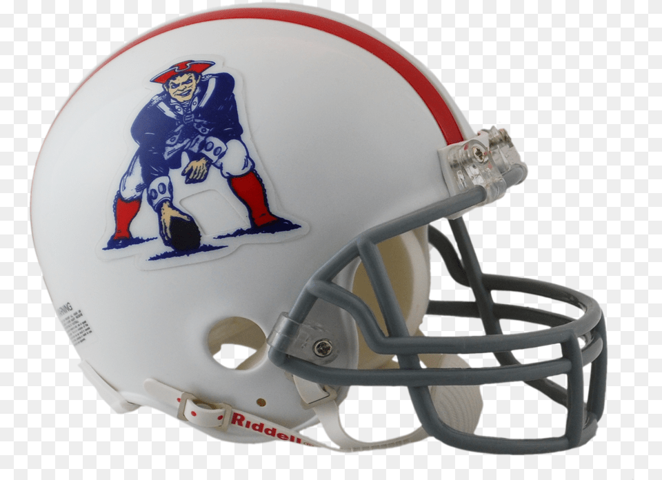 Patriots Helmet New England Patriots Throwback Helmet, American Football, Sport, Football Helmet, Football Free Png Download