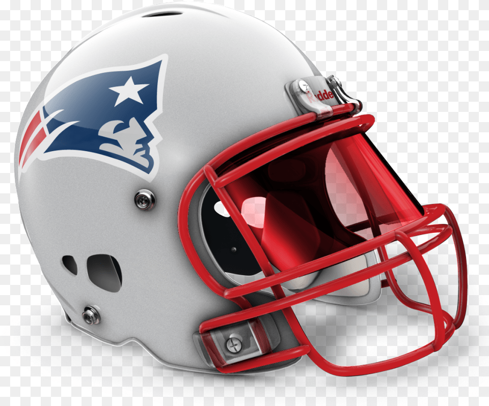 Patriots Helmet Seattle Seahawks Throwback Helmet, American Football, Football, Person, Playing American Football Png Image