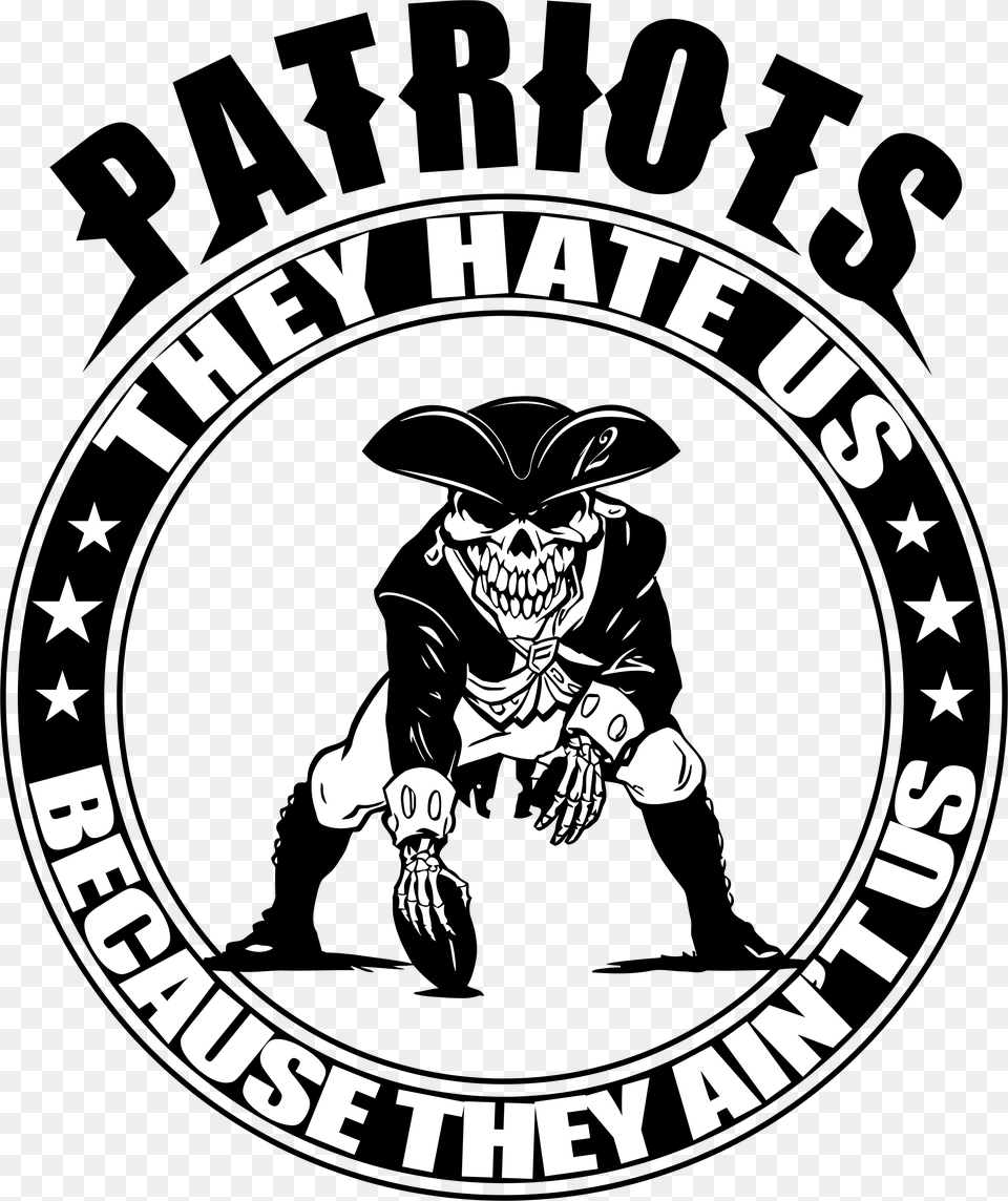 Patriots Logos Black And White, Person, People, Logo Free Transparent Png