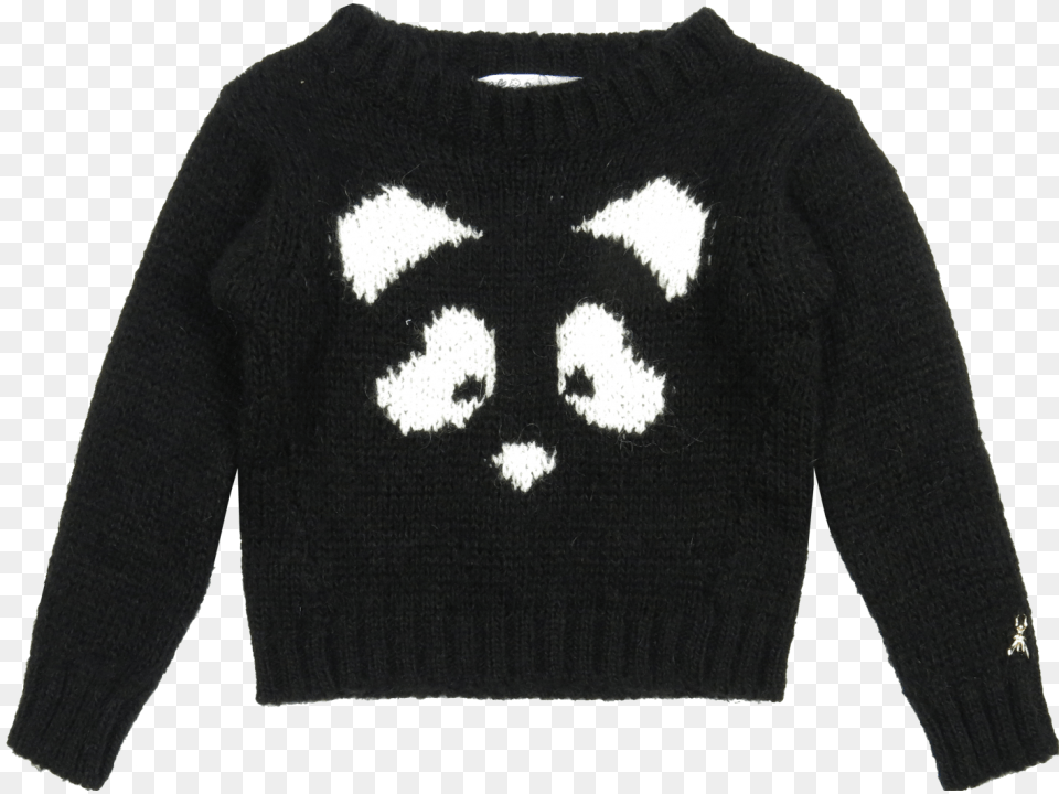 Patrizia Pepe Girls Sweater Knit With Snout Cardigan, Clothing, Knitwear, Sweatshirt, Coat Png