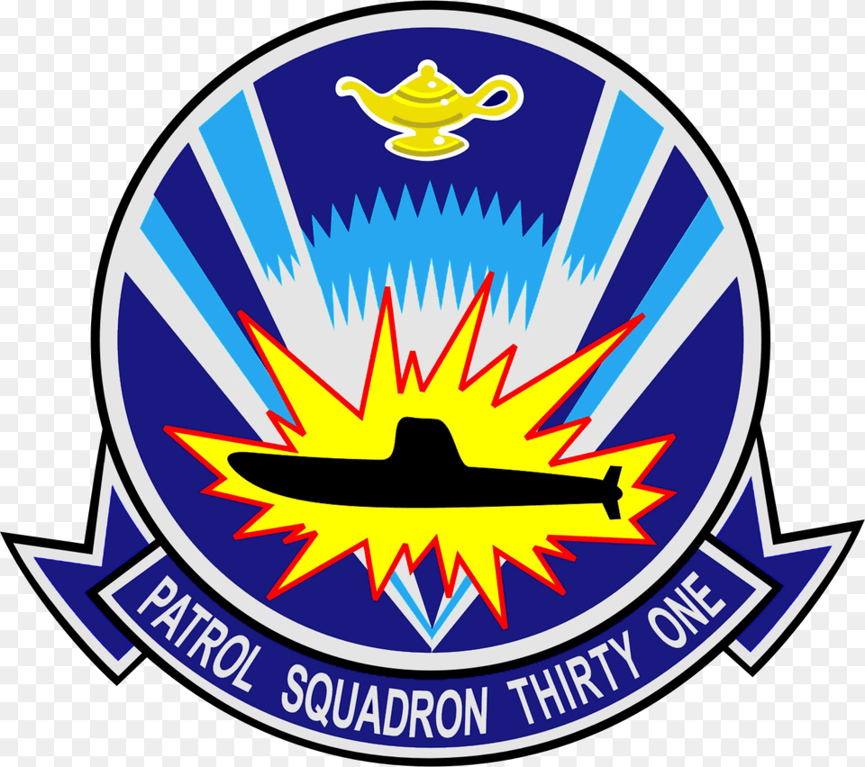 Patrol Squadron 31 Insignia 1962 Emblem, Logo, Symbol, Badge, Clothing Free Transparent Png