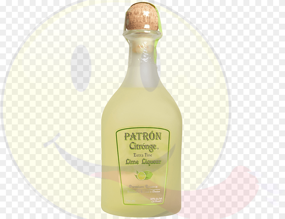 Patron Citronge Lime Glass Bottle, Alcohol, Beverage, Liquor, Tequila Free Png