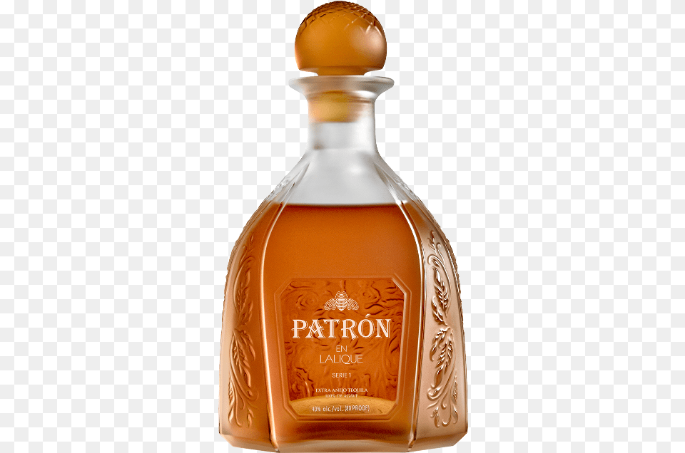 Patron En Lalique Serie 1 Patron Lalique, Alcohol, Beverage, Liquor, Tequila Free Png Download