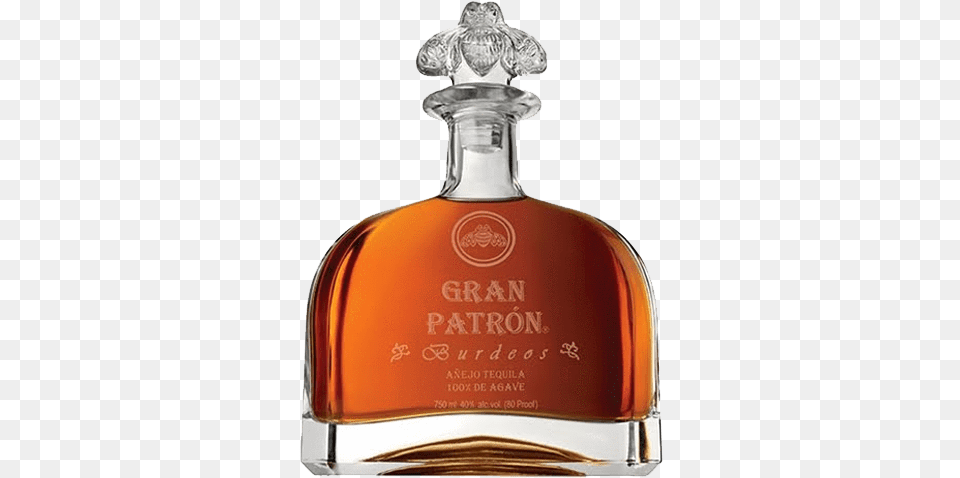 Patron Gran Burdeos Tequila Patron Tequila Gran Burdeos, Alcohol, Beverage, Liquor, Bottle Png Image