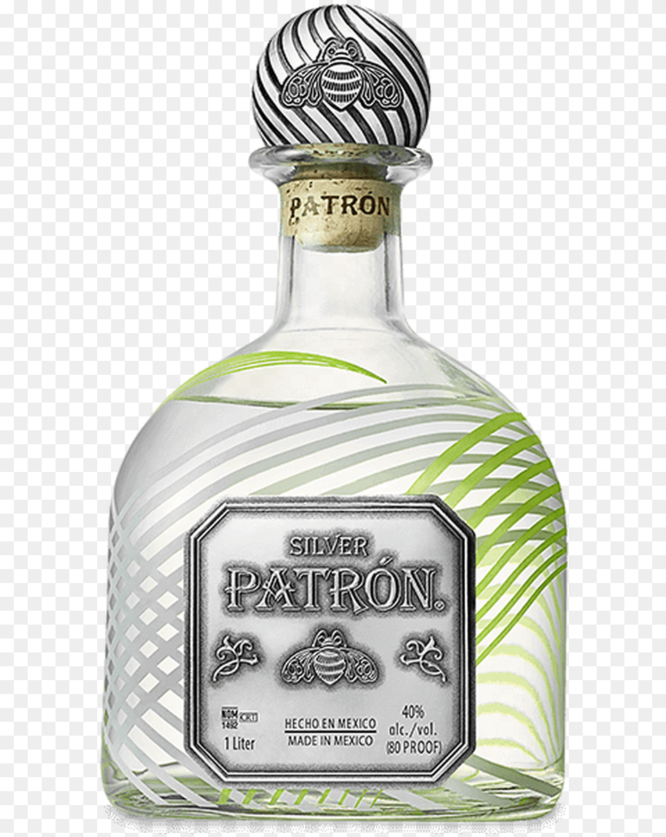 Patron Silver Limited Edition Litro Patron Silver Limited Edition 2018, Alcohol, Beverage, Liquor, Tequila Free Png