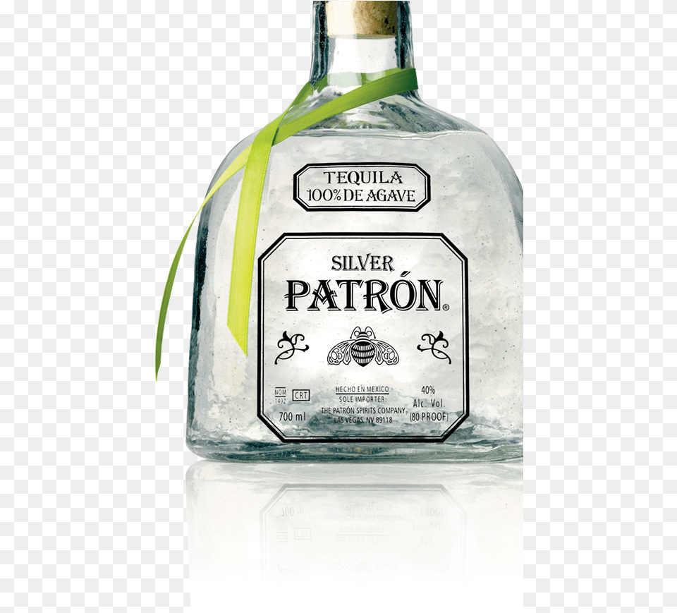 Patron Silver Tequila, Alcohol, Beverage, Liquor, Gin Free Png Download