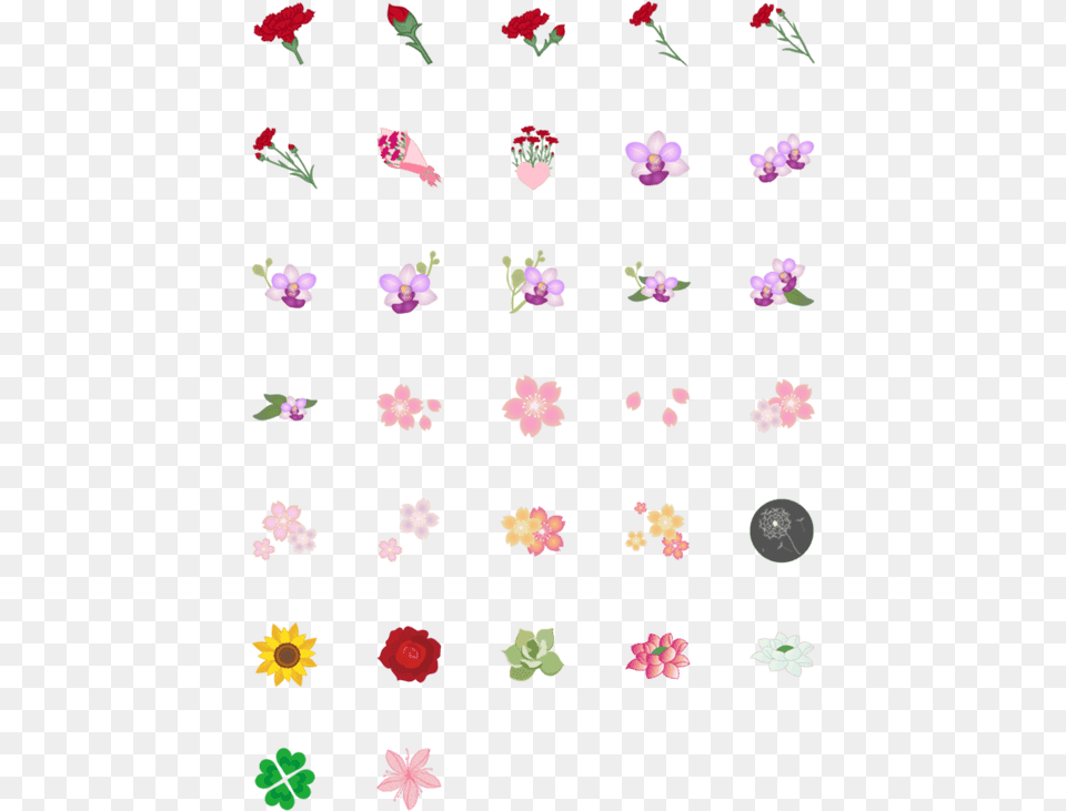 Pattern, Flower, Petal, Plant, Anemone Png Image