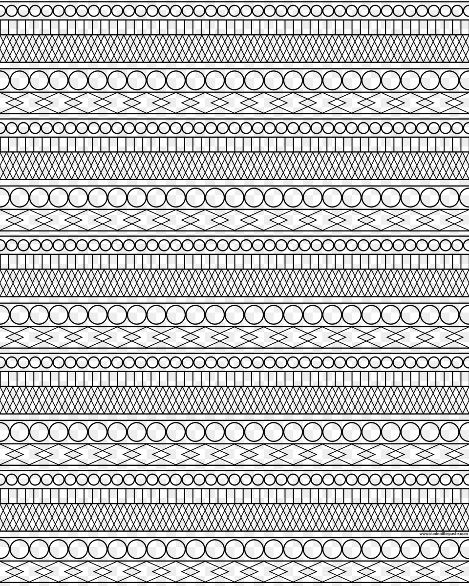 Pattern Coloring Pages For Adults Tampdesign Un Dated Vacation Planner Series 1 Vacation, Gray Free Png