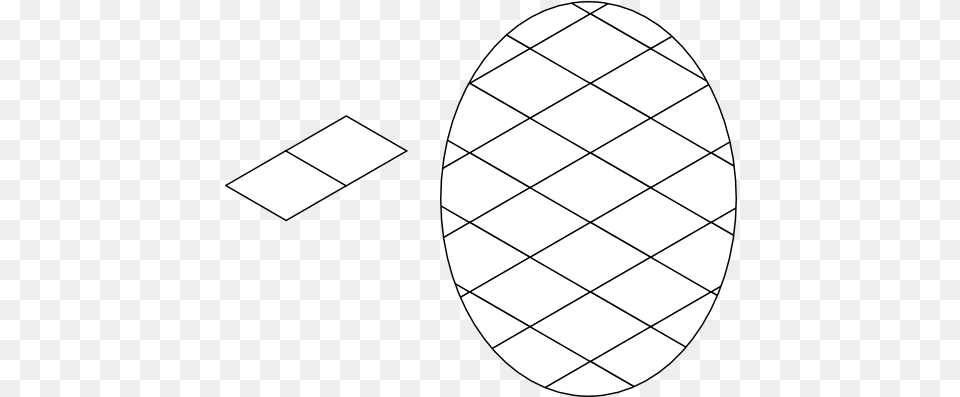 Pattern Diamond Outline Clipart Circle, Oval Free Png Download