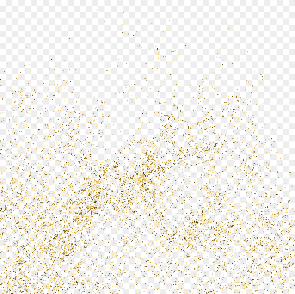 Pattern Gold Flooring Sequins Transparent Image Blestki, Fireworks, Paper, Confetti Free Png Download