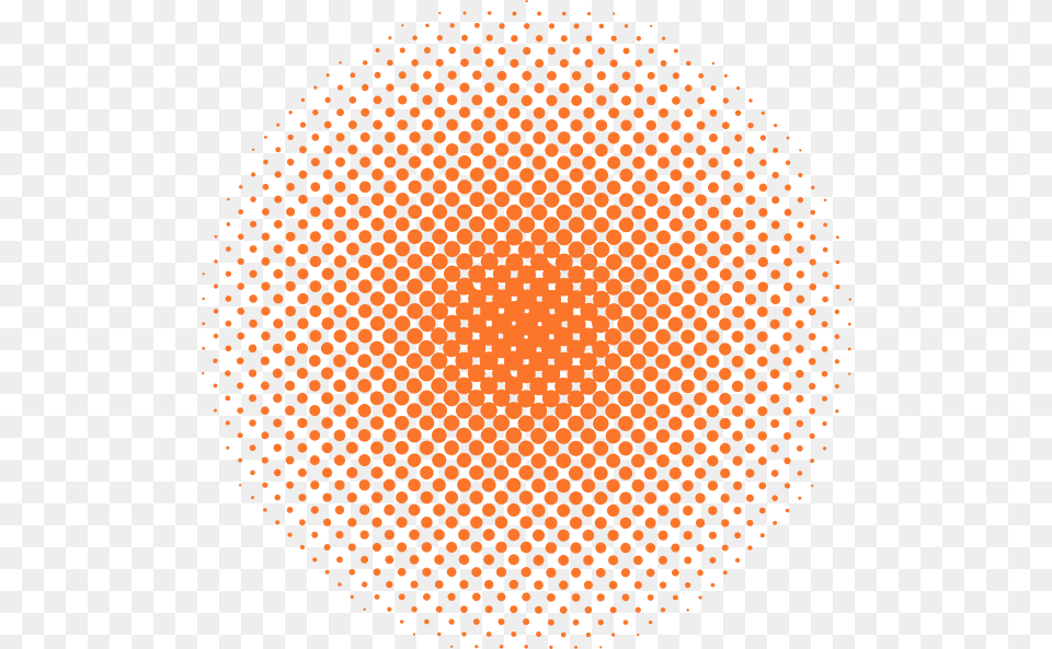 Pattern Halftone Transparent Halftone Circle Free Png