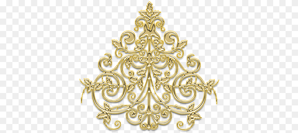 Pattern Ornament Chandelier Gold Decor Jewelry Transparent Background Gold Chandelier Vector, Lamp, Accessories Png