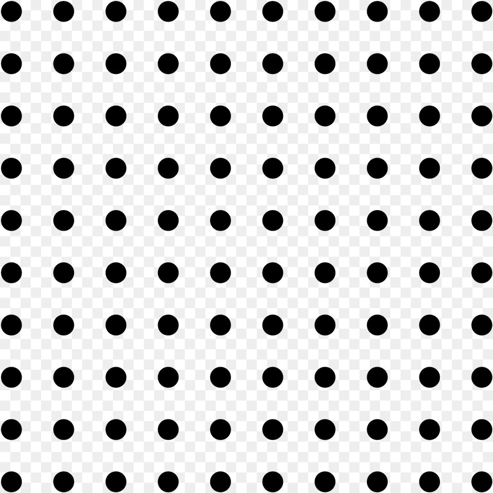 Pattern Polka Dots, Gray Free Png