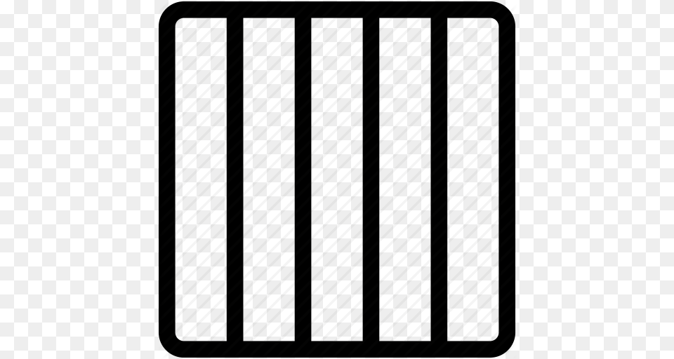 Pattern Prison Vertical Vertical Lines Icon, Home Decor Free Png Download