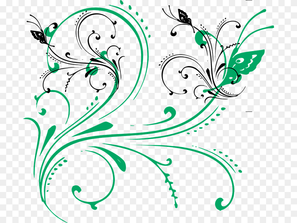 Pattern Wallpaper Background Decoration Floral Vector Clip Art, Floral Design, Graphics Free Transparent Png