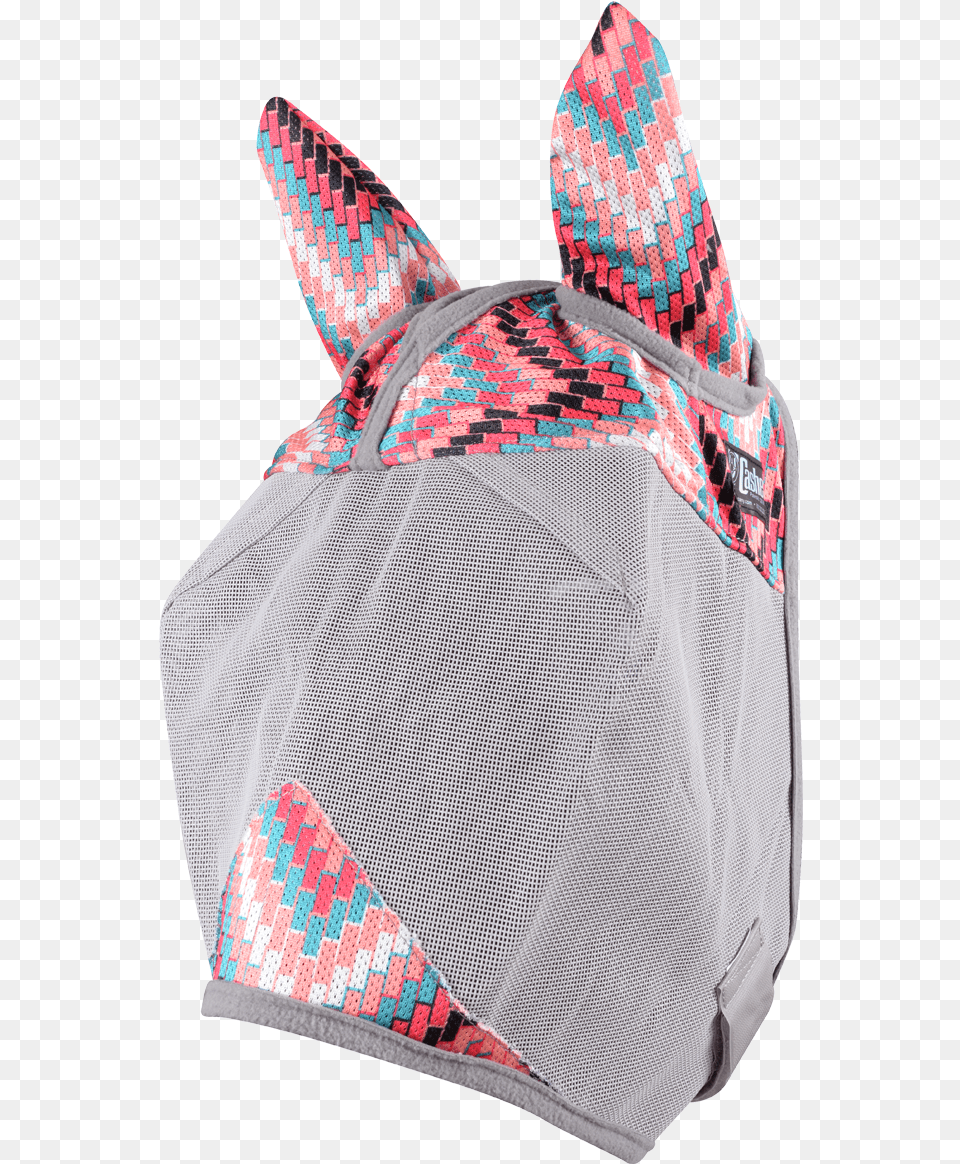 Patterned Crusader Fly Mask Turquoise Horse Fly Mask, Bag, Accessories, Handbag, Person Free Transparent Png