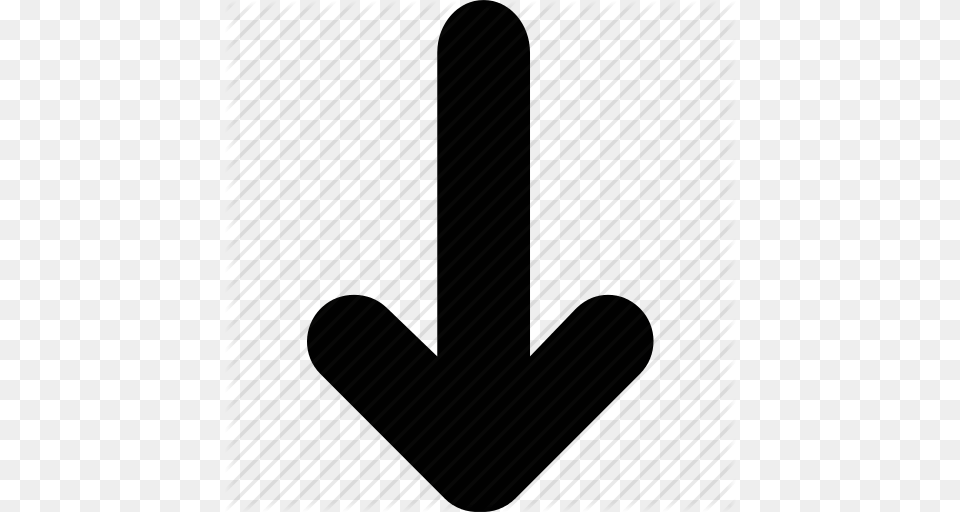 Patterned Down Arrow Icon, Clothing, Electronics, Glove, Hardware Free Transparent Png